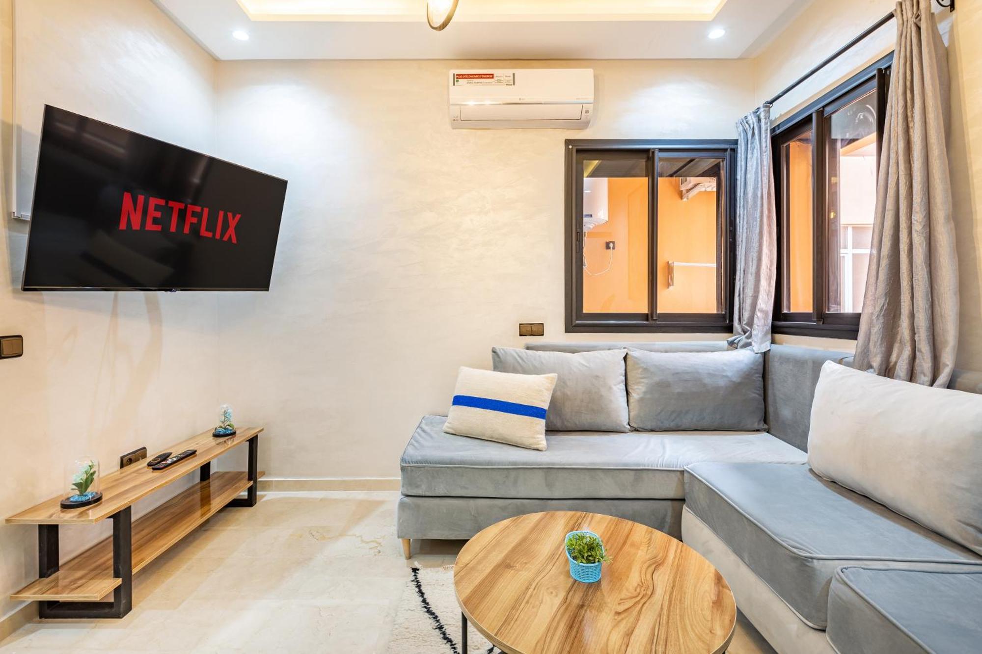 Magnificent Apartment In Gueliz - 100% Equipped Marrakesh Exterior photo